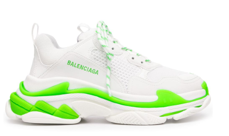 Balenciaga巴黎世家 Triple S 男款运动鞋，折后价￥4312