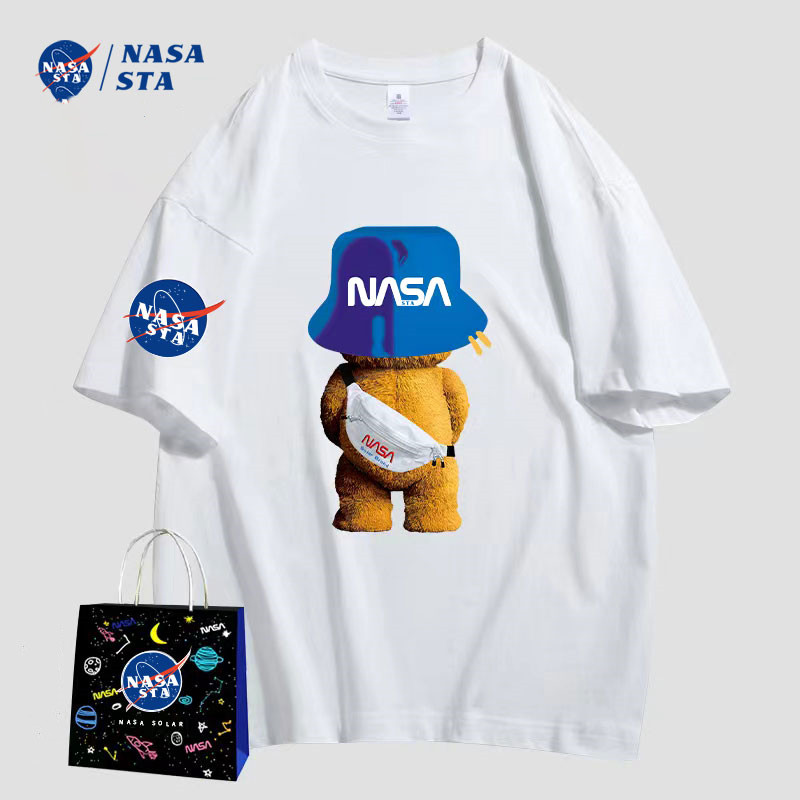 【全款一个价】NASA小熊印花短袖