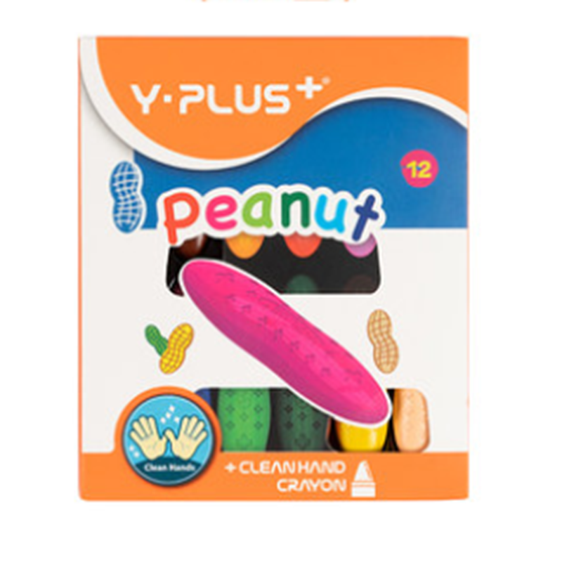 英国YPLUS儿童蜡笔画笔12/24色水溶性画笔