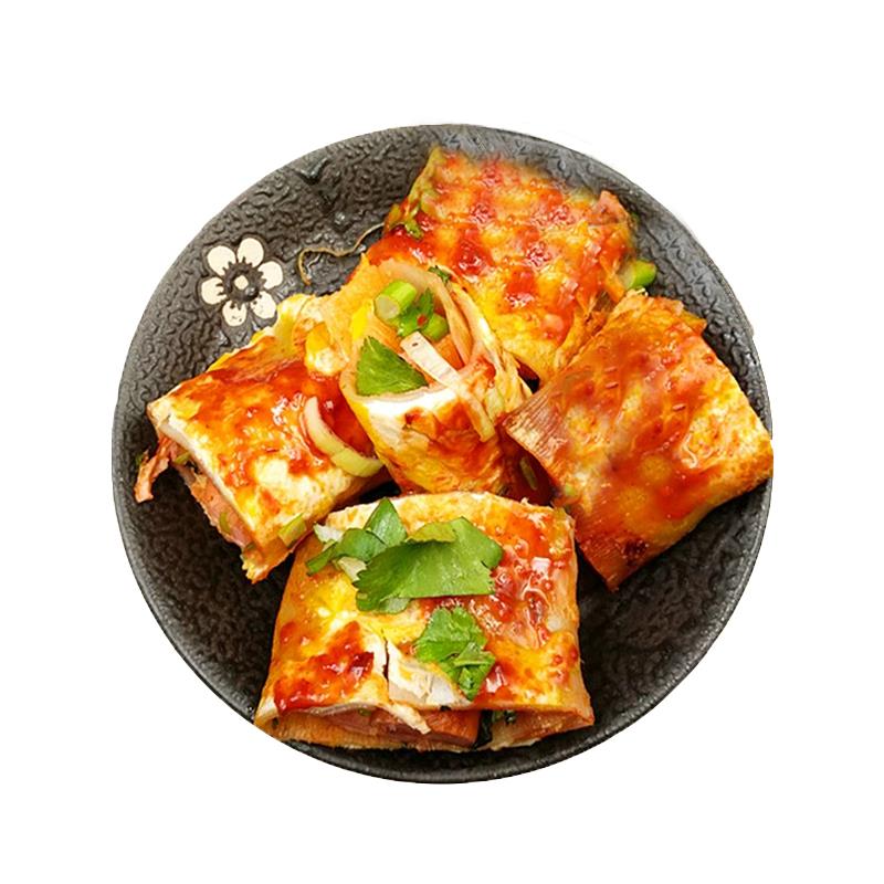 两袋20片东北烤冷面1000g送酱料