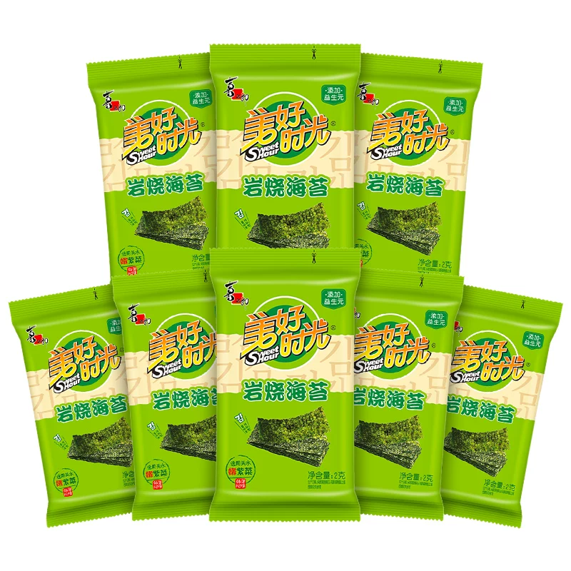 美好时光原味海苔拍8件共16袋
