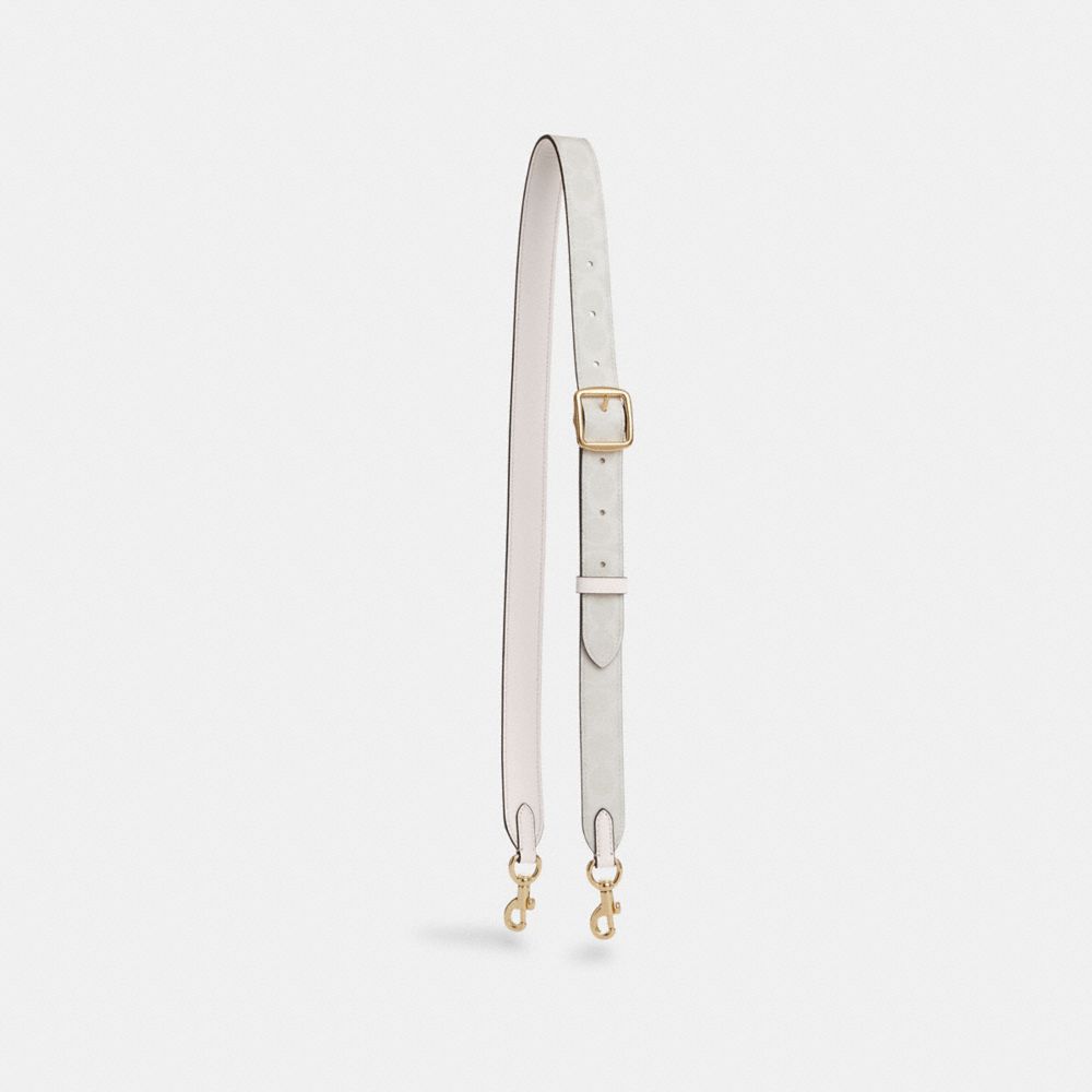 coach reversible strap in signature canvas CX070-IMXU5