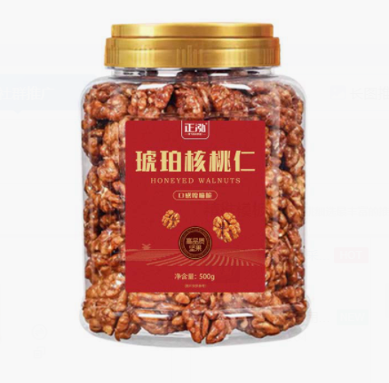 19.9元包邮！正泓琥珀核桃仁 500g