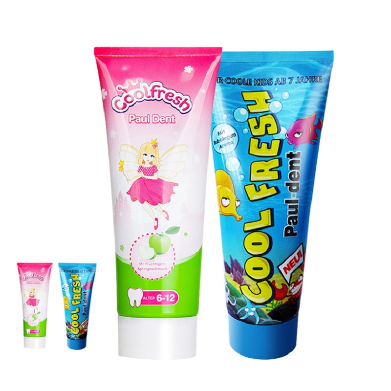【拍3件】德国进口宝儿德儿童牙膏含氟防蛀