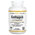 California Gold Nutrition, 水解胶原蛋白多肽 + 维生素 C，I 型和 III 型，250 片