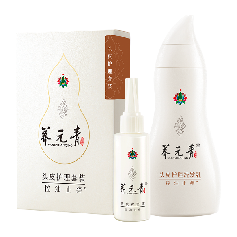 云南白药养元青洗发水套装210ml+65ml