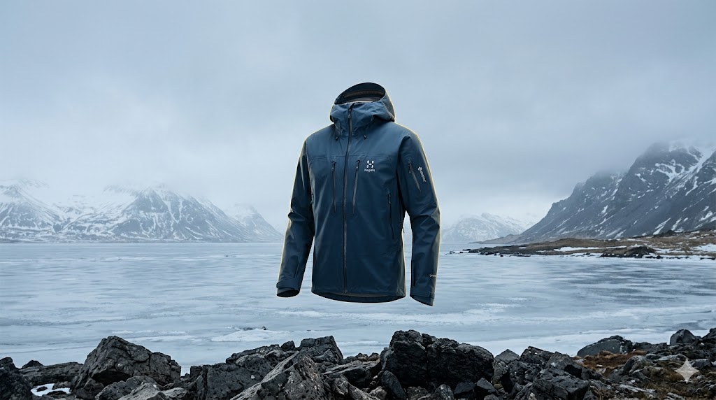 Haglöfs vs Arc'teryx ultralight outdoor jacket comparison and styling