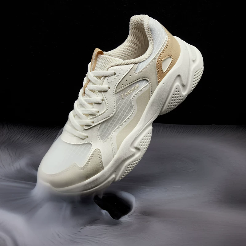 361度夏季网面透气老爹鞋女轻便增高休闲鞋