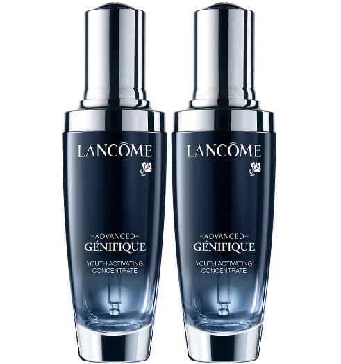 lancome兰蔻小黑瓶50ml双瓶装