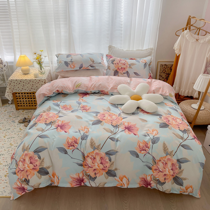 【全尺寸一个价】四季通用匹马棉四件套