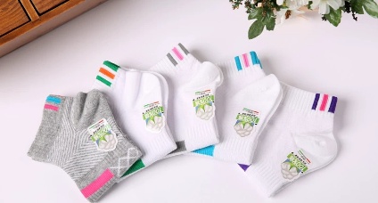 宝娜斯男士、女士、儿童袜子10双