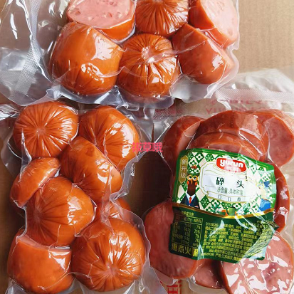 12.6元包邮！雨润火腿碎头 500g