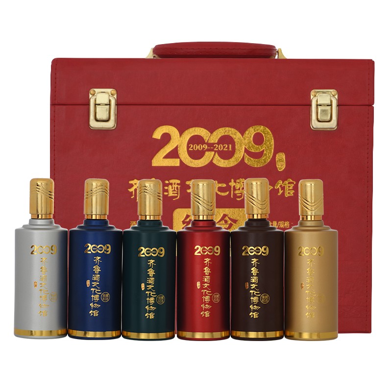 【JD旗舰店】国井 52度白酒浓香型 齐鲁酒文化博物馆纪念酒500ml*6瓶