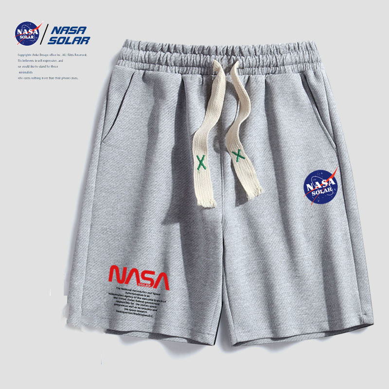 NASA联名款情侣五分裤潮牌