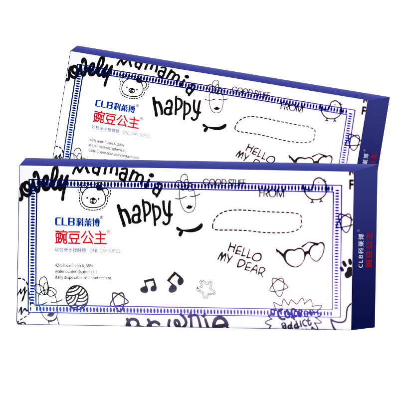 【科莱博】豌豆公主隐形眼镜日抛30片