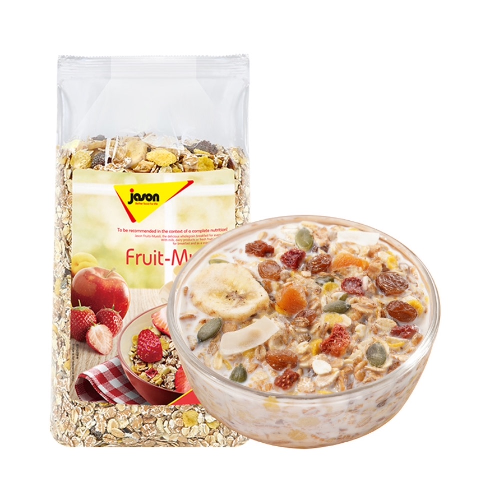 【进口】捷森水果燕麦片1kg
