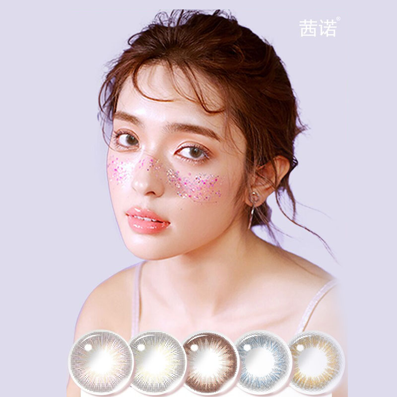拍4件clb科莱博茜诺许愿精灵美瞳年抛4片