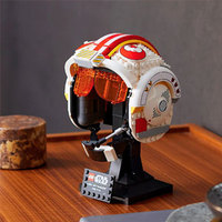 LEGO乐高星战Luke Skywalker Red Five+Mandalorian头盔套装