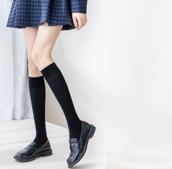 3.9元包邮！卡奈纯 夏季薄款中筒袜jk袜子