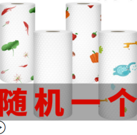 2.5元包邮！奴卡森 一次性抹布 干湿两用 50片 