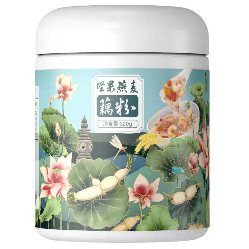 万事隆！坚果燕麦藕粉320g