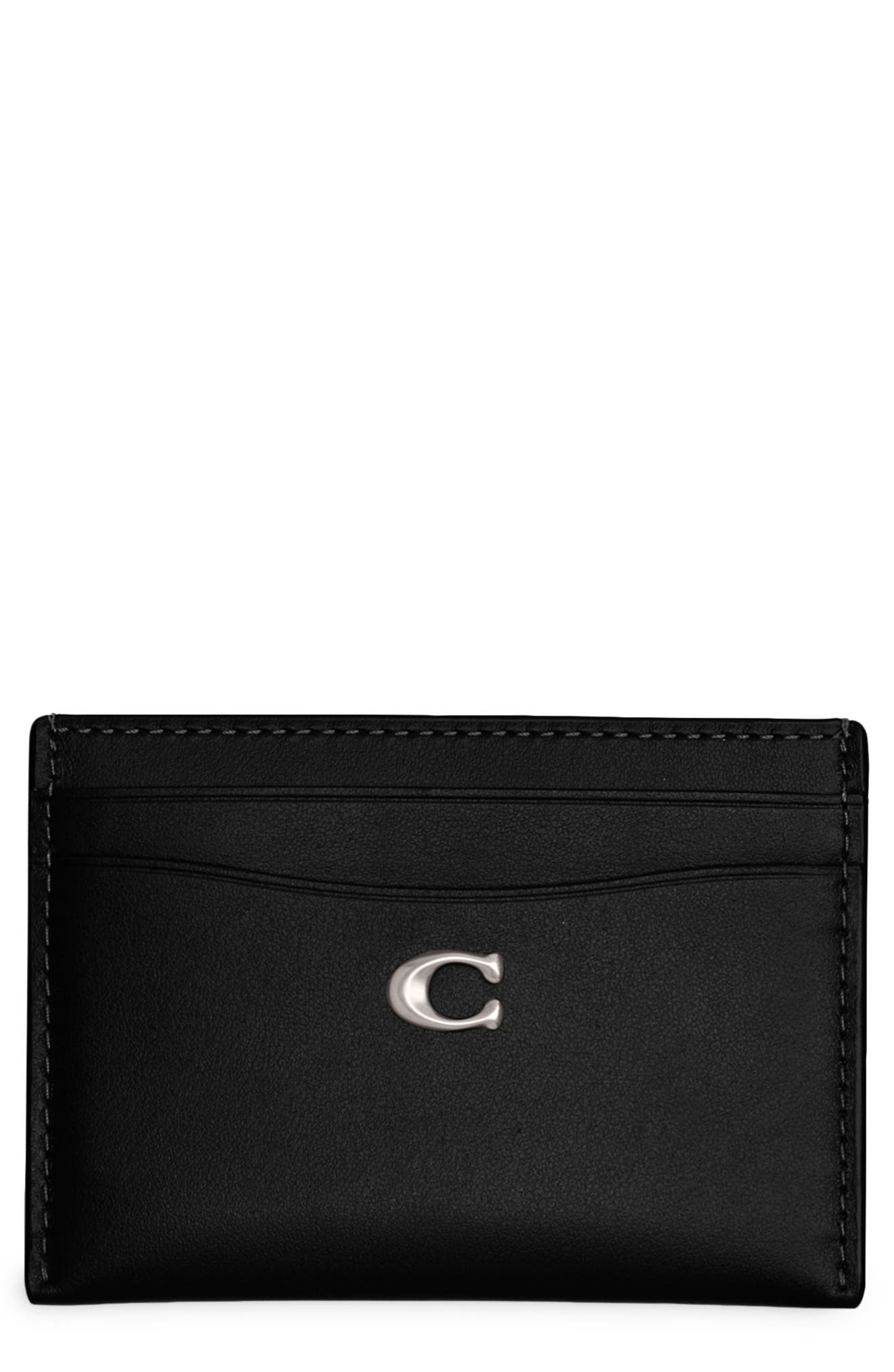 COACH Essential Leather Card Case