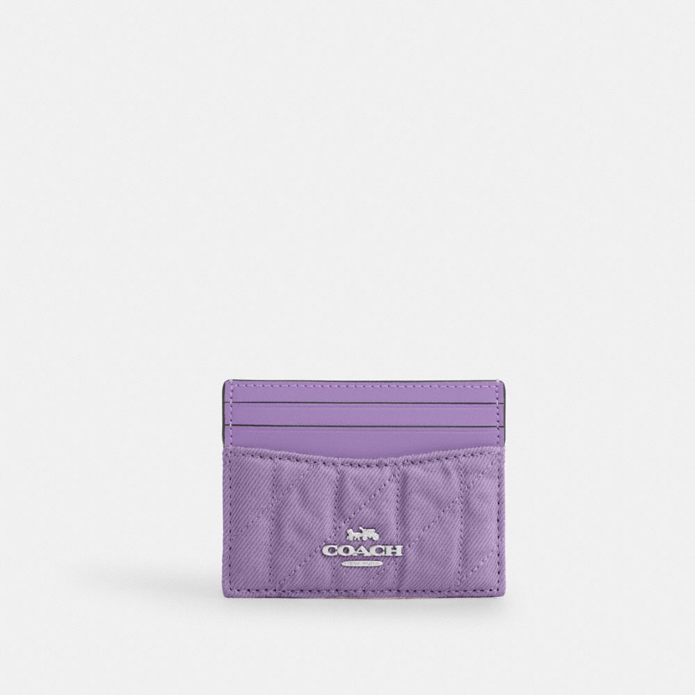 coach slim id card case CBR13-SV/II