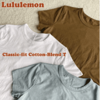 Lululemon Classic-Fit Cotton-Blend T恤 多色