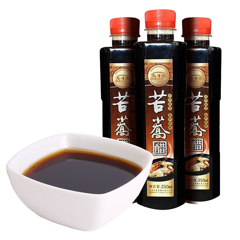 乐百味调味品苦荞醋350ml*3瓶