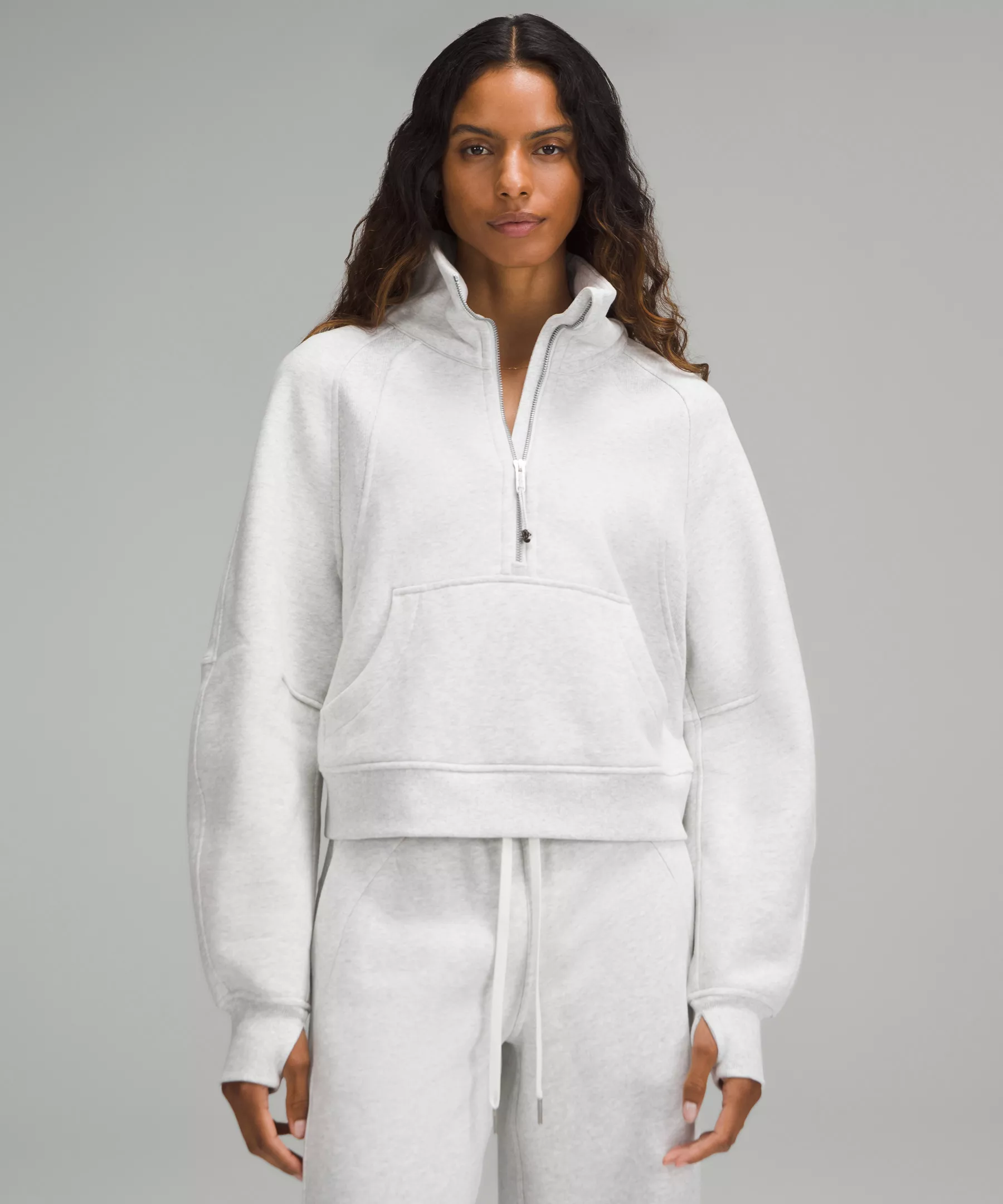 Lululemon Scuba Oversized Funnel-Neck Half Zip