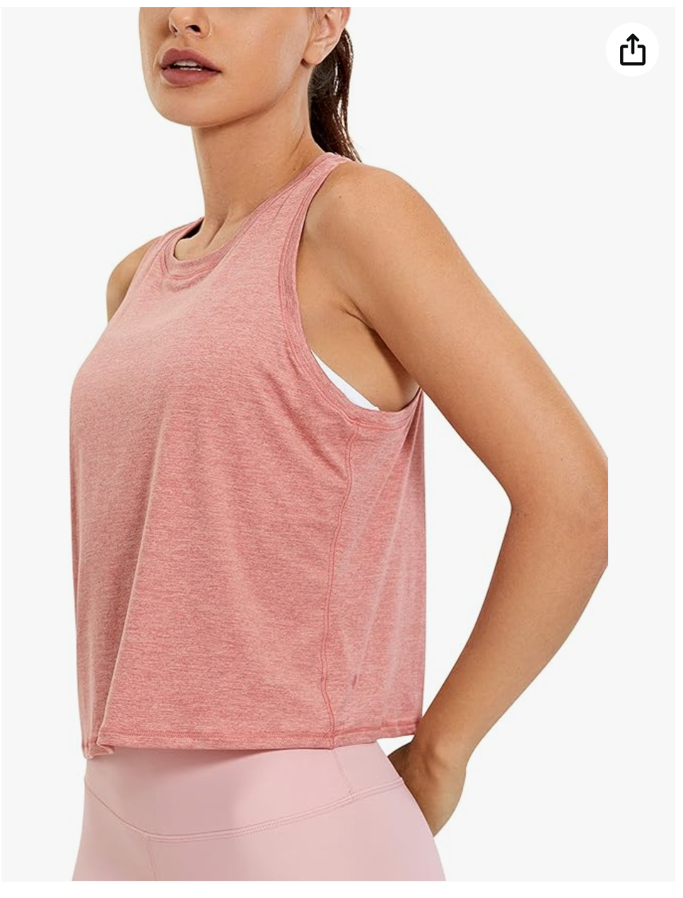 CRZ Yoga Quick-Dry Cropped Tank