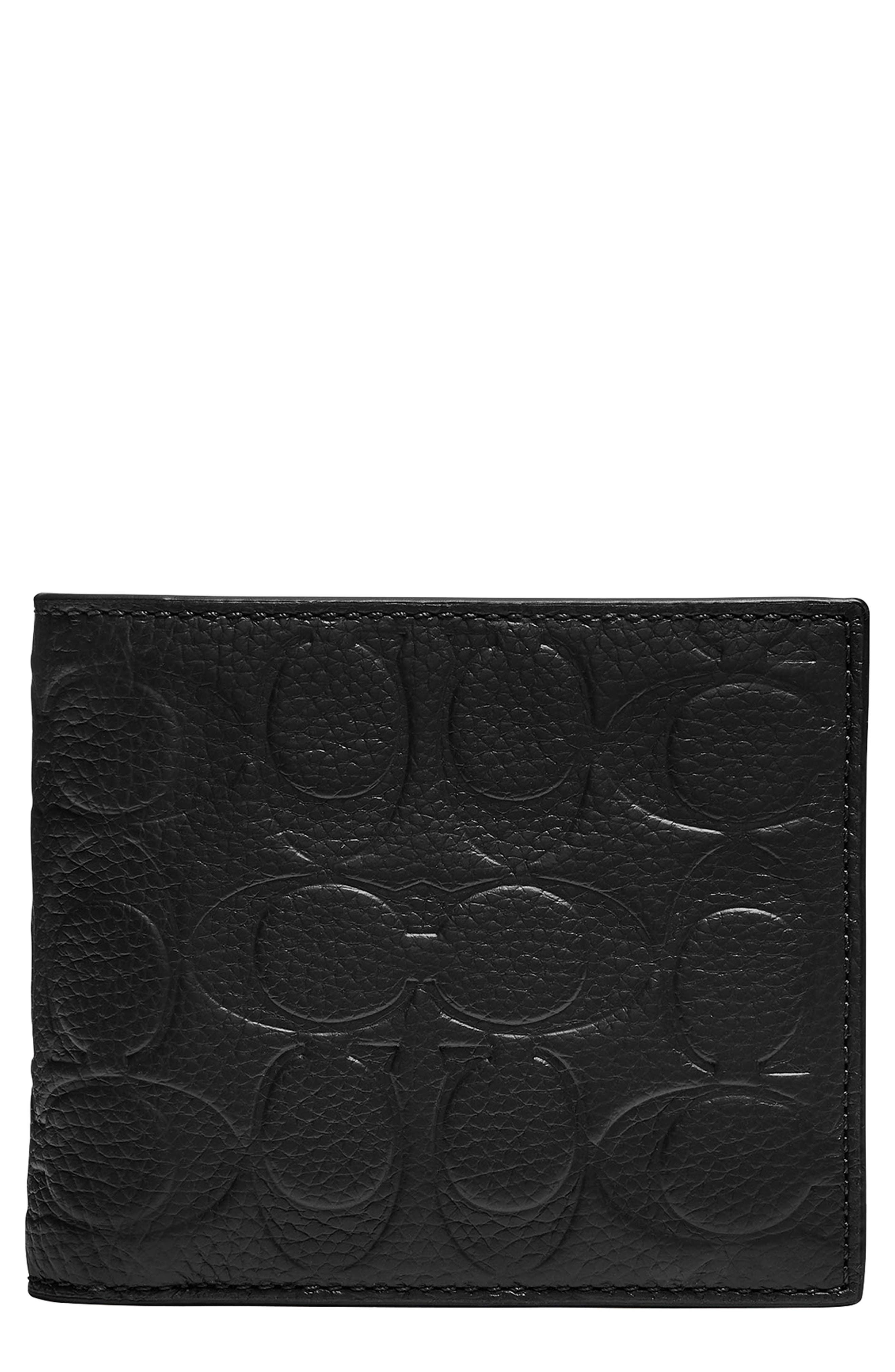 COACH-Leather Wallet-Leather-Wallet-signature