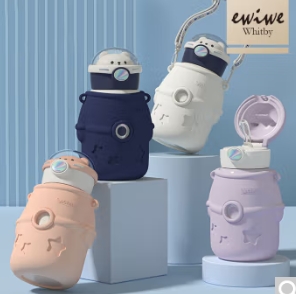 【抄底】34.9元包邮！EWIWE 星际保温抱抱杯 500ml