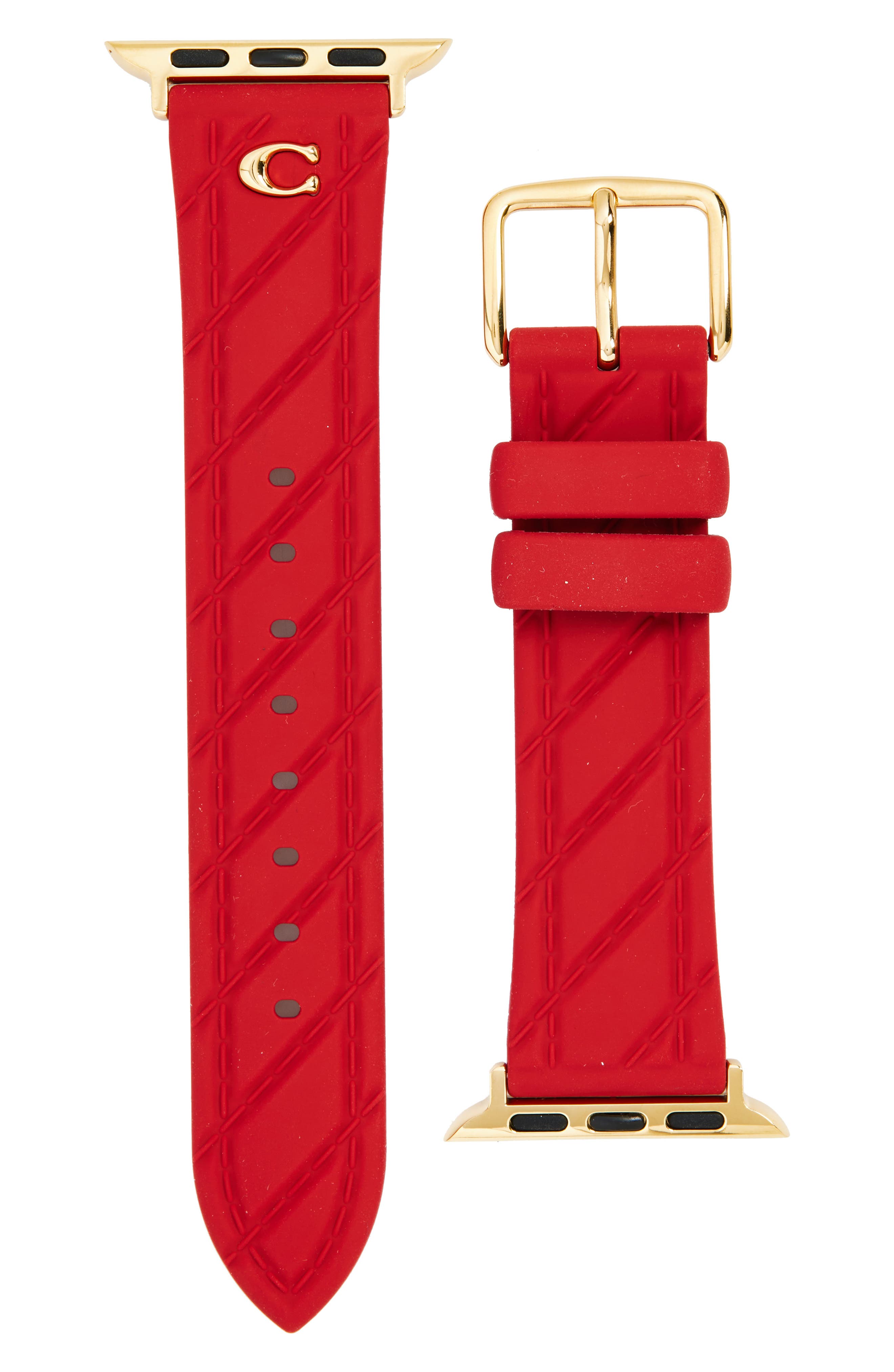 COACH Quilted 20mm Apple Watch® Watchband