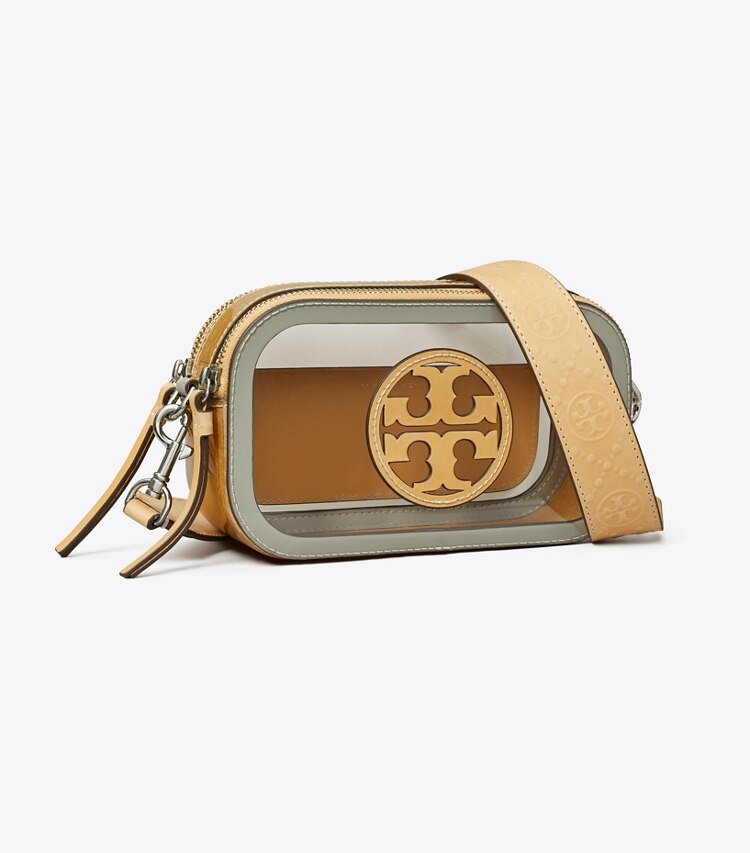 tory burch Mini Miller Clear Crossbody Bag