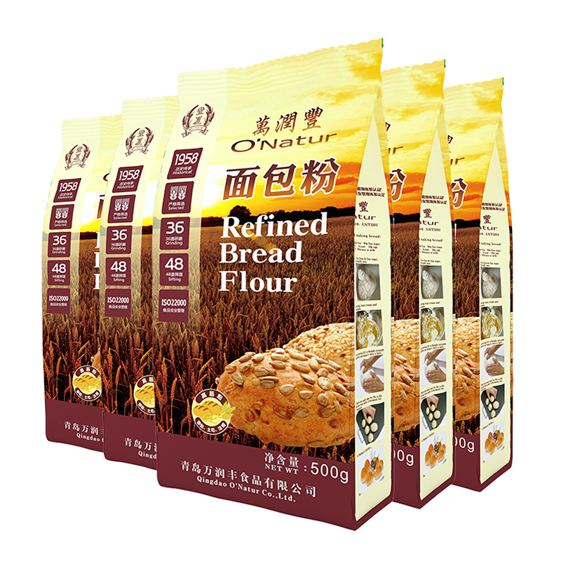 万润丰高筋面包粉烘焙专用2斤