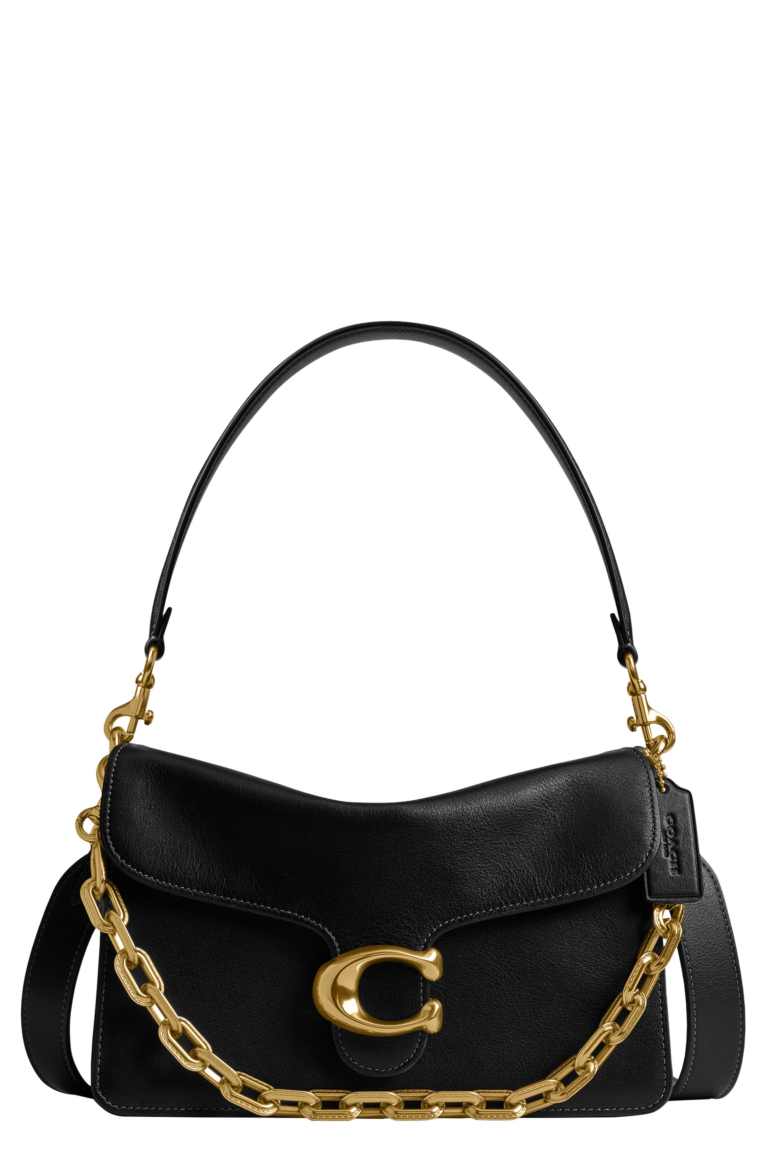 COACH Tabby Chain Smooth Leather Shoulder Bag
