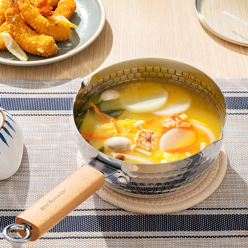 九阳不锈钢辅食锅家用