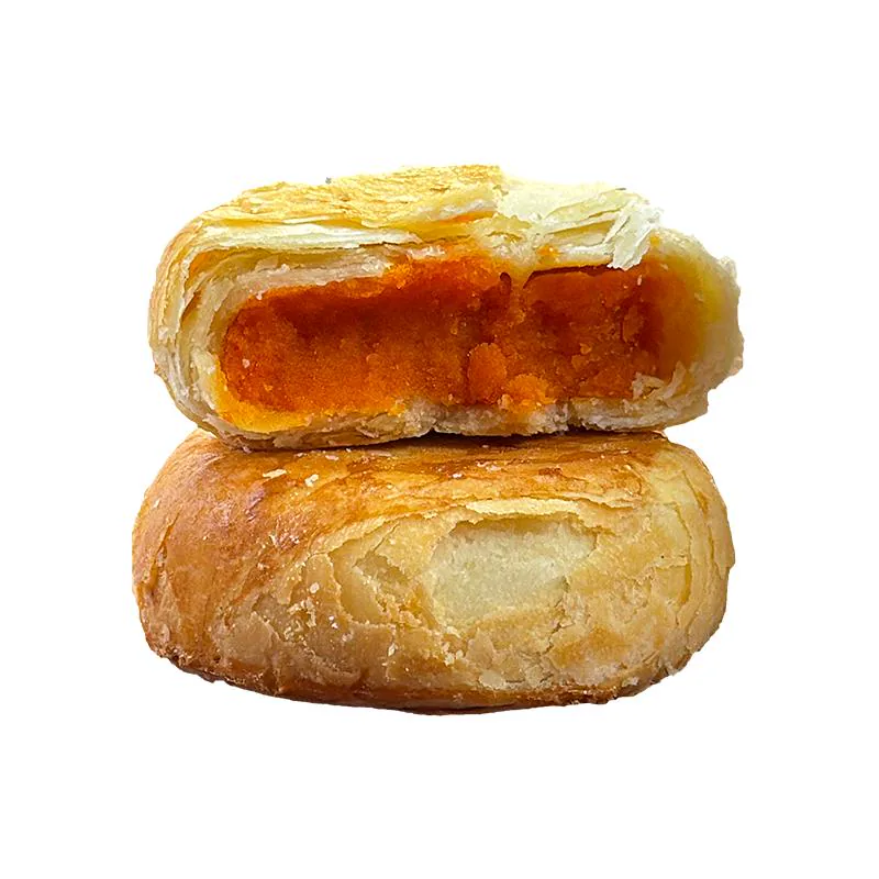 黄庄月饼手工咸蛋黄酥饼河北特产