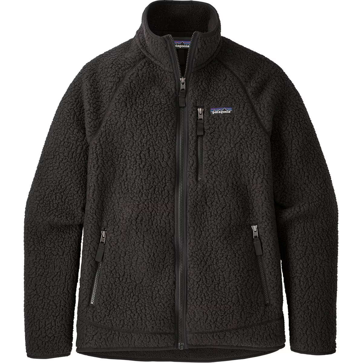 Patagonia Retro Pile巴塔哥尼亚男士抓绒黑色M码 Patagonia Retro Pile巴塔哥尼亚男士抓绒黑色M码