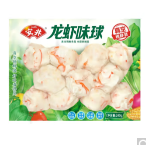 84.9元包邮！安井 生鲜食材火锅丸子组合套装 拍6件