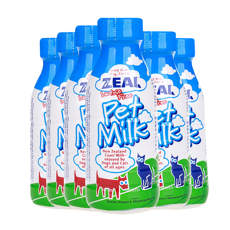 新西兰zeal真挚宠物鲜牛奶380ml