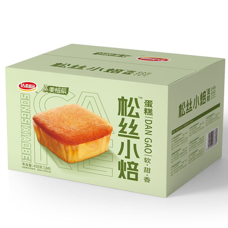 达利园拔丝蛋糕美焙辰松丝小焙450g