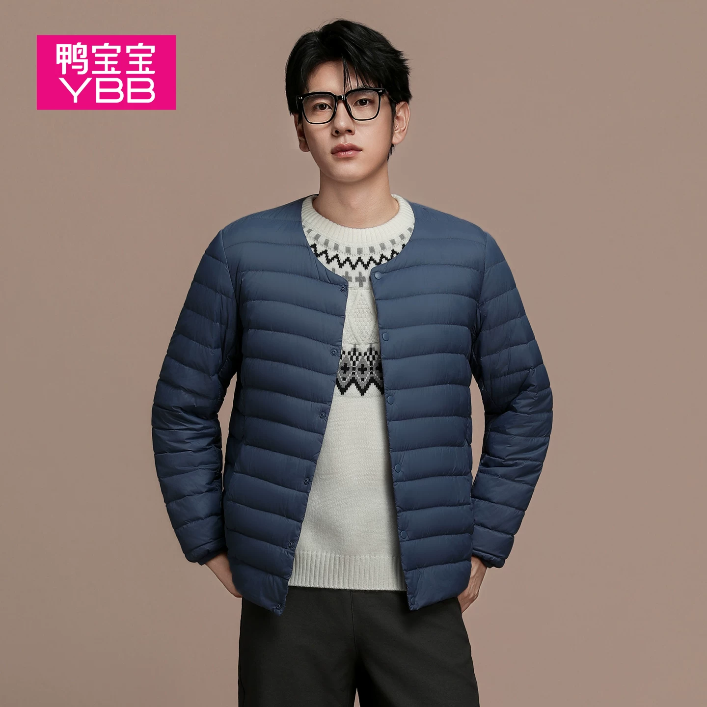鸭宝宝羽绒服男款