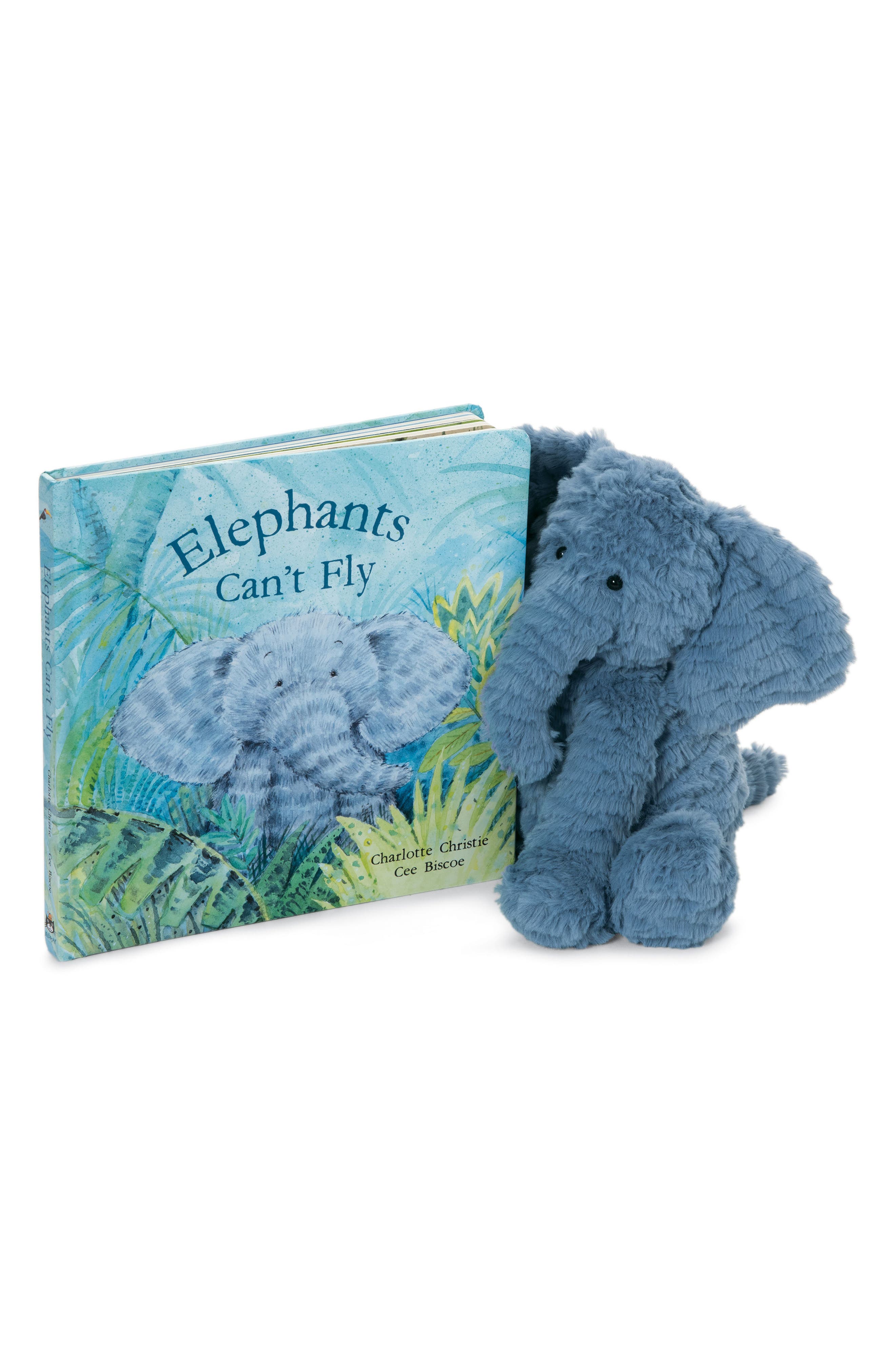 Jellycat Elephants Can't Fly Book