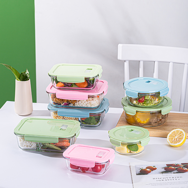首单+签到~上班族玻璃饭盒碗可微波炉加热分