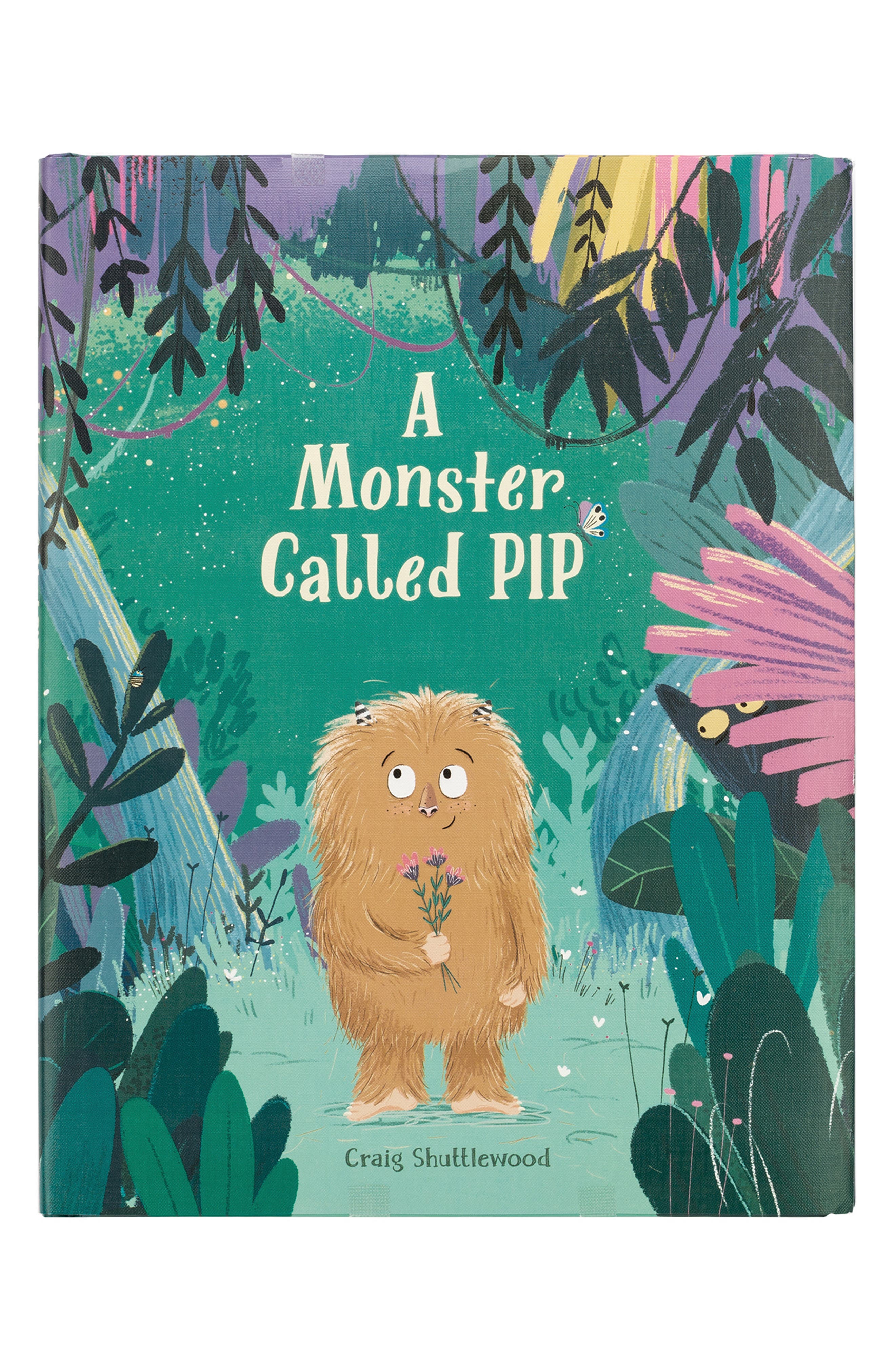 Jellycat 'A Monster Called Pip' Hardcover Book