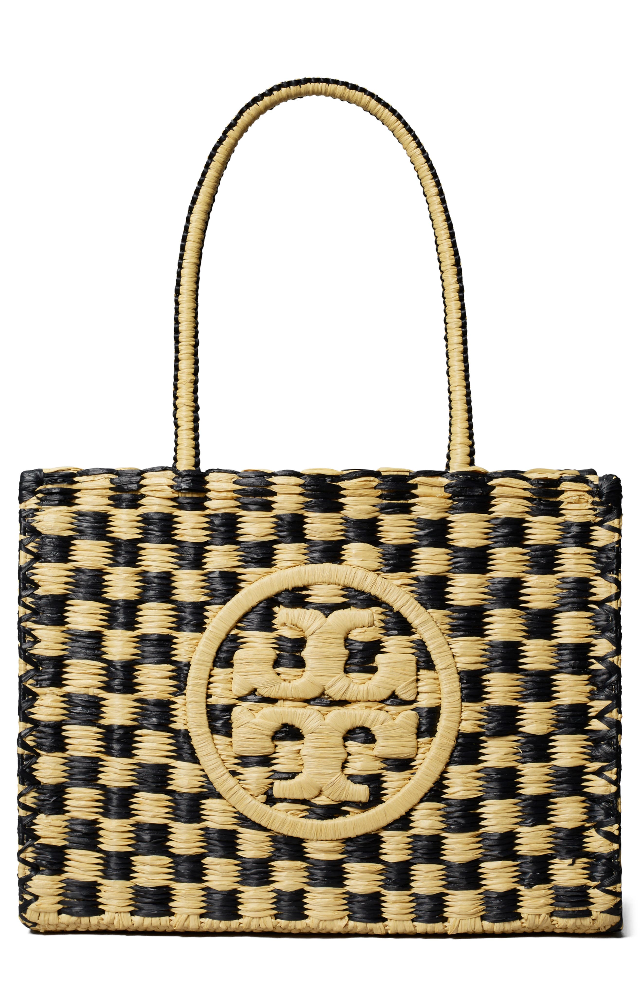Tory Burch Ella Crocheted Raffia 汤丽柏琦托特包