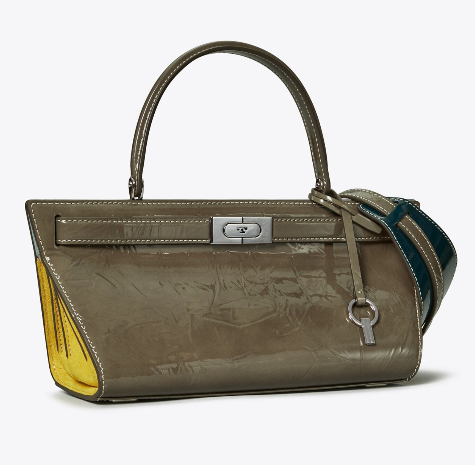 Tory Burch 汤丽柏琦LEE RADZIWILL CAT EYE猫眼包 Smoke Gray