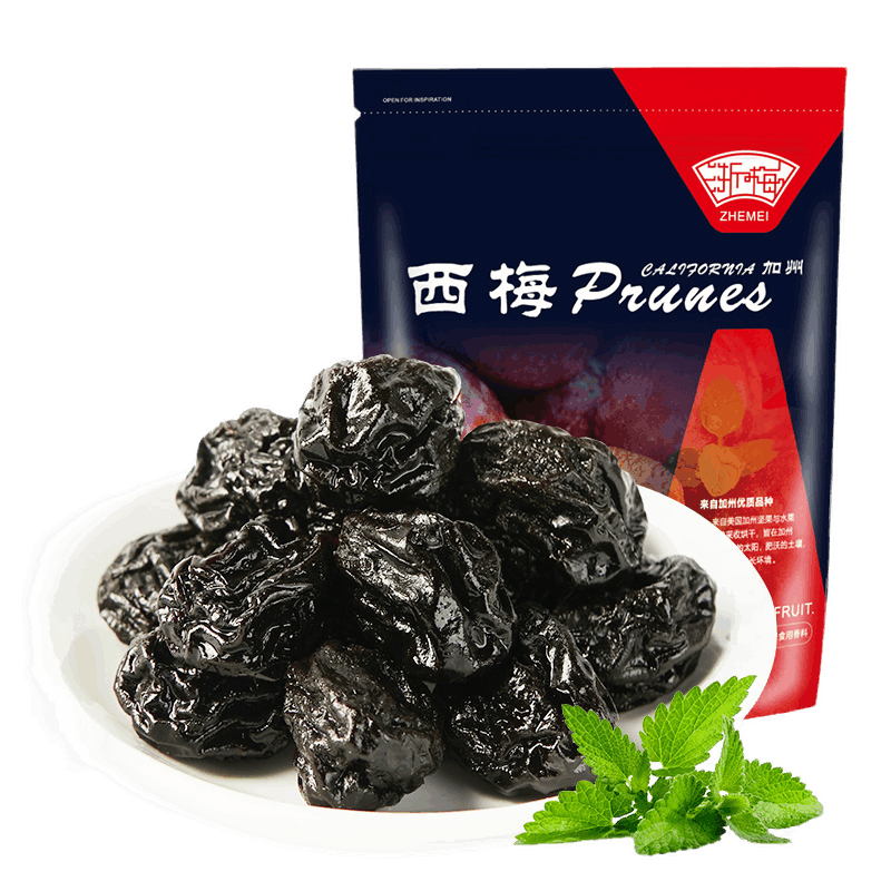 【旗舰店】浙梅 大西梅酸甜梅子果干500g
